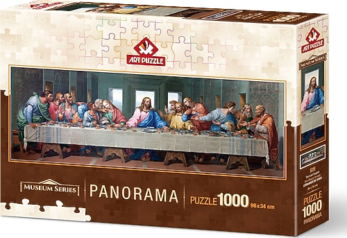 Art Son Akşam Yemeği Panorama Puzzle 1000 Parça 5244 Fiyatları