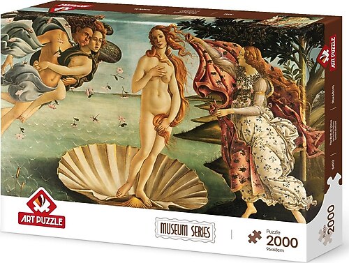 Art Puzzle Venüs'ün Doğuşu, Sandro Botticelli 2000 Parça Puzzle