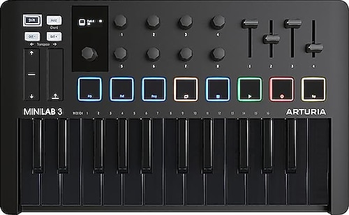 Arturia Minilab 3 Siyah Midi Klavye Fiyatları, Özellikleri ve