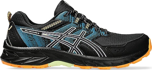 Asics Gel-Venture 9 1011B486-009 Siyah-Mavi Outdoor Erkek Koşu