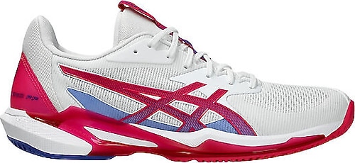 Asics Solution Speed FF 3 1042A248-103 Beyaz-Kırmızı Kadın Tenis