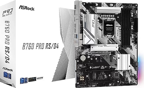 Asrock B760 Pro RS/D4 Intel LGA1700 DDR4 ATX Anakart Fiyatları