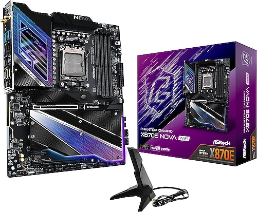 Asrock X870E PG Nova Wi-Fi AMD AM5 DDR5 ATX Anakart Fiyatları