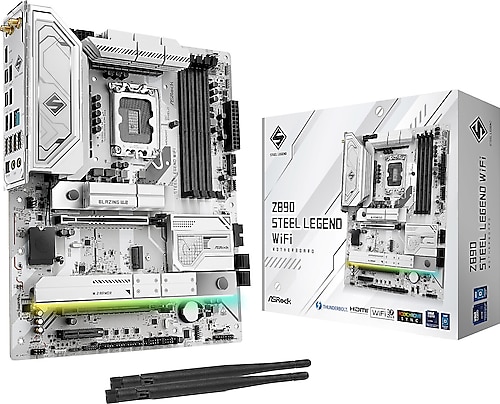 Asrock Z890 Steel Legend Wi-Fi Intel LGA1851 DDR5 ATX Anakart