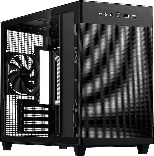 Asus Prime AP201 Temperli Fanlı Micro ATX Bilgisayar Kasası