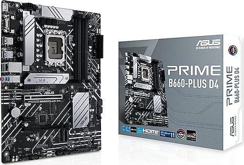 Asus PRIME B660-PLUS D4 Intel LGA1700 DDR4 ATX Anakart