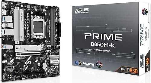 Asus Prime B850M-K AMD AM5 DDR5 Micro ATX Anakart Fiyatları