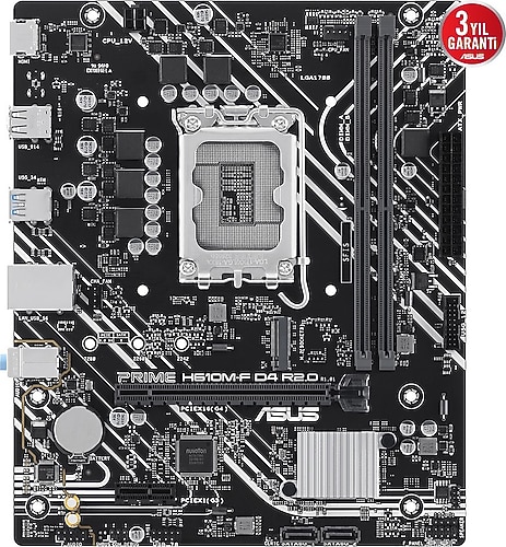 Asus Prime H610M-F D4 R2.0-SI Intel LGA1700 DDR4 Micro ATX Bulk