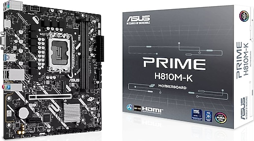 Asus Prime H810M-K Intel LGA1851 DDR5 Micro ATX Anakart Fiyatları