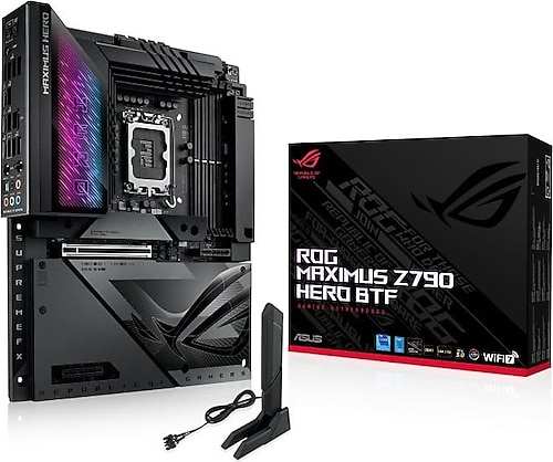 新品未使用 ROG MAXIMUS Z790 HERO BTF Wi-Fi7対応 Asus Rog Maximus Z790 Hero BTF Wi-Fi Intel LGA1700 DDR5 ATX