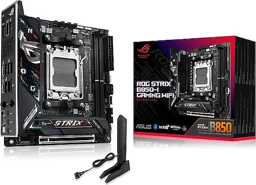 Asus ROG Strix B850-I Gaming Wi-Fi AMD AM5 DDR5 Mini ITX Anakart