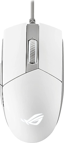 Asus ROG Strix Impact II Moonlight White Kablolu Optik Oyuncu Mouse
