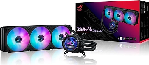 Asus ROG STRIX LC III 360 ARGB LCD İşlemci Sıvı Soğutucu Fiyatları
