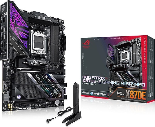 Asus ROG Strix X870E-E Gaming WIFI7 Neo AMD AM5 DDR5 ATX Anakart