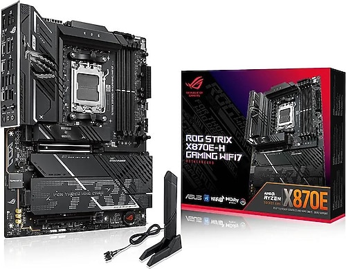 Asus ROG Strix X870E-H Gaming WIFI7 AMD AM5 DDR5 ATX Anakart