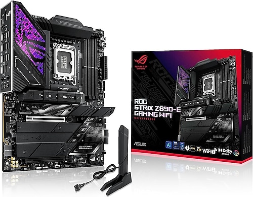 Asus ROG Strix Z890-E Gaming Wi-Fi Intel LGA1851 DDR5 ATX Anakart