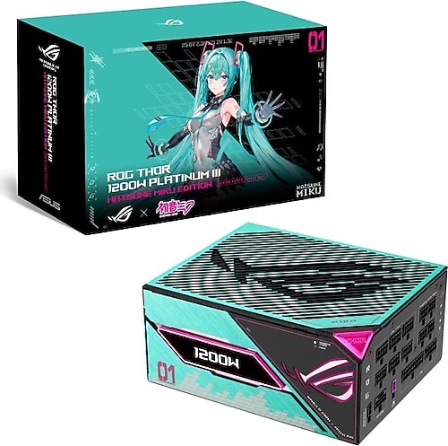 Asus ROG Thor Platinum III Hatsune Miku Edition Gen5.1 1200 W