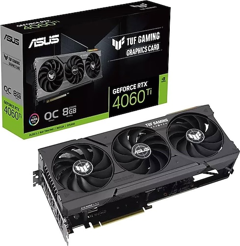 Asus RTX 4060 TI TUF Gaming OC Edition TUF-RTX4060TI-O8G-GAMING