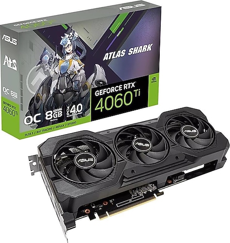 Asus RTX 4060 TI V2 ATS OC Edition ATS-RTX4060TI-O8G-V2 128 Bit
