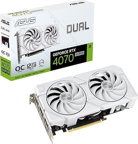 【新品・未開封】ASUS RTX 4070 SUPER EVO White OC Asus RTX 4070 Super Dual Evo White OC Edition DUAL-RTX4070S-O12G