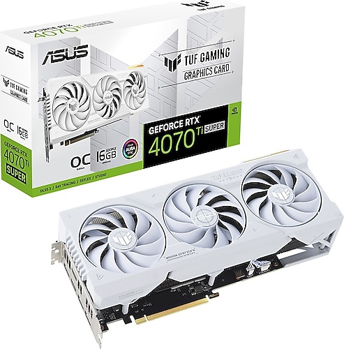 グラフィックボード・グラボ・ビデオカード TUF Gaming RTX 4070 Ti S 16GB White OC Asus RTX 4070 TI Super TUF Gaming White OC Edition TUF-RTX4070TIS