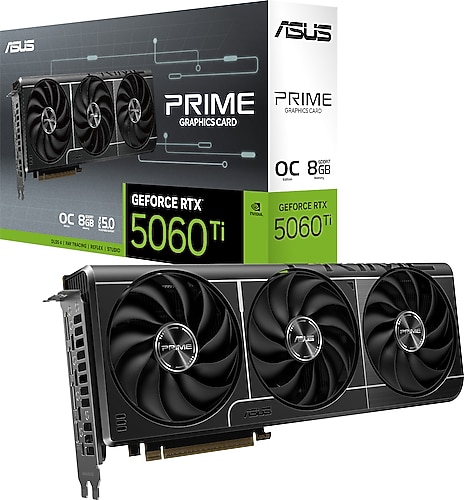 【限定】ASUS GeForce RTX 5060 Ti O8G 特典付 Asus RTX 5060 TI Prime OC Edition PRIME-RTX5060TI-O8G 128 Bit