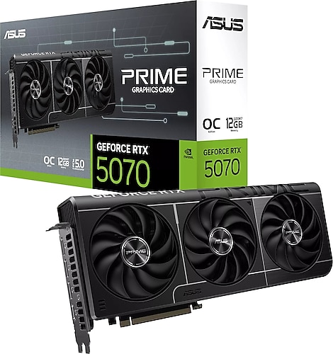 【保証有】【未使用開封済】ASUS GeForce RTX 5070 ASUS Prime GeForce RTX™ 5070 OC Edition 12GB GDDR7