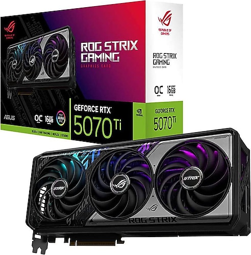 Asus RTX 5070 TI ROG Strix OC Edition ROG-STRIX-RTX5070TI-O16G 256