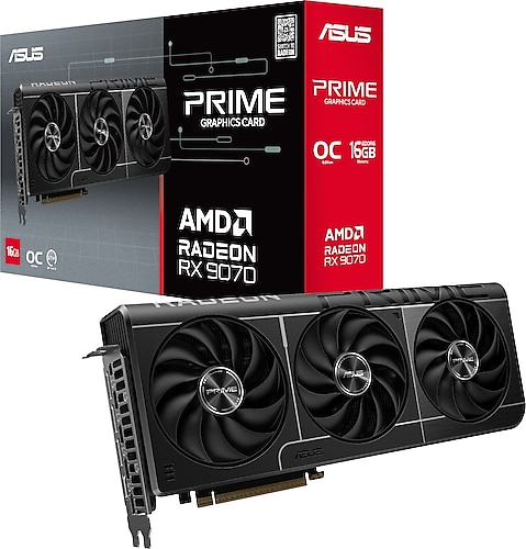 Asus RX 9070 Prime OC Edition PRIME-RX9070-O16G 256 Bit GDDR6 16