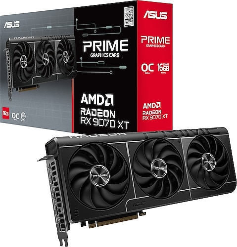 Asus RX 9070 XT Prime OC Edition PRIME-RX9070XT-O16G 256 Bit GDDR6