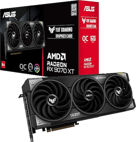 ［値下げ] Radeon RX 9070 XT TUF Gaming OC Asus RX 9070 XT TUF Gaming OC Edition TUF-RX9070XT-O16G-GAMING 256
