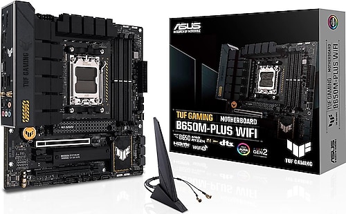 Asus TUF GAMING B650M-PLUS WIFI AMD AM5 DDR5 Micro ATX Anakart
