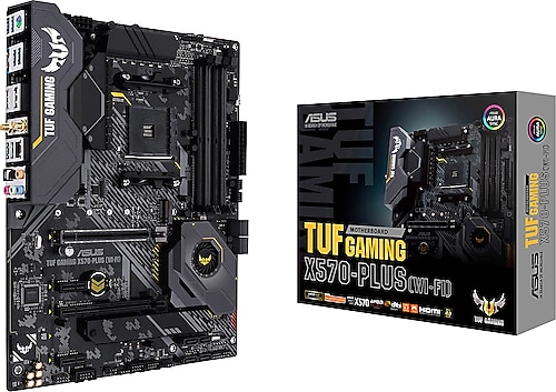 Asus TUF Gaming X570 PLUS Wi-Fi AMD AMD4 DDR4 ATX Anakart
