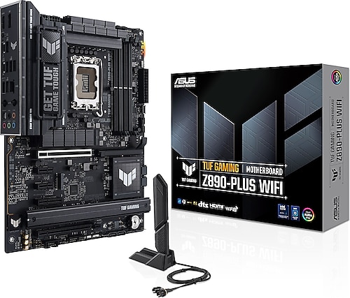 Asus TUF Gaming Z890-PLUS Wi-Fi Intel LGA1851 DDR5 ATX Anakart