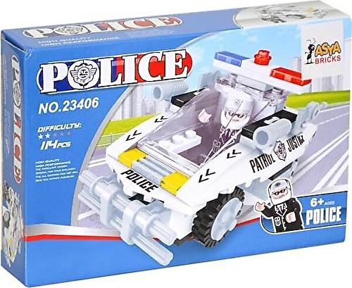 Asya Oyuncak Ant Bricks Polis Seti 114 Parça 23406 Fiyatları