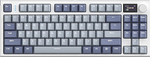 Attack Shark K86 RGB %75 TKL Blue Whale Switch Kablolu/Kablosuz