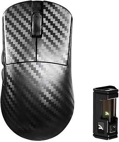 Attack Shark R11 Ultra Carbon Fiber Weave Black Şarjlı Ergonomik
