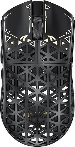 Attack Shark R5 Ultra Carbon Fiber Siyah Şarjlı Ergonomik Makrolu