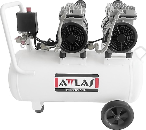 Attlas SC 1550-2 J 8 Bar 50 lt 1.5 Hp Sessiz Yağsız Kompresör