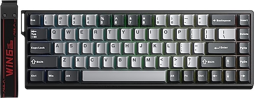 Aula WIN68 HE Pro RGB %65 TKL Xingyi Magnetic Switch Kablolu