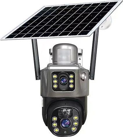 Avenir AV-M12 Speed Dome 4 MP 360 Derece Solar Güvenlik Kamerası
