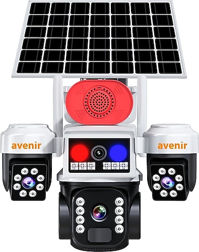 Avenir AV-S264W Speed Dome 6 MP Güneş Enerjili Gece Görüşlü IP Wi