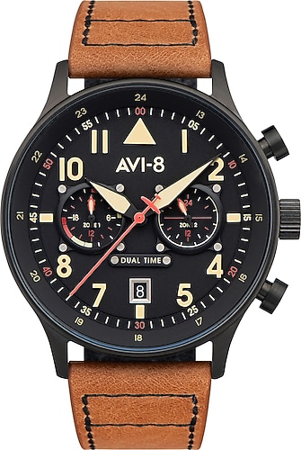 AVI-8 Hawker Hurricane Carey Dual Time AV-4088-03 Deri Kordon