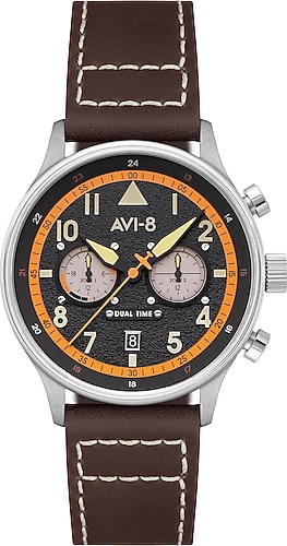 AVI-8 Hawker Hurricane Carey Dual Time AV-4088-07 Deri Kordon Koyu