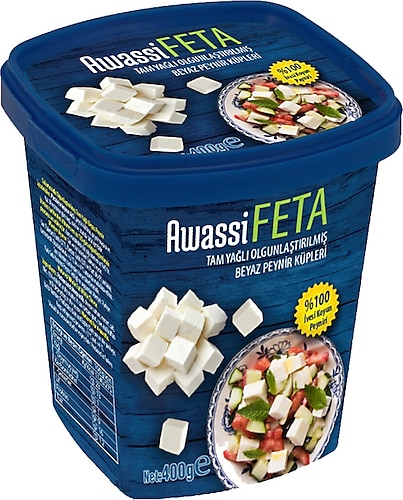 Awassi Feta 400 gr Olgunlaştırılmış Küp Peynir Fiyatları, Özellikleri ...