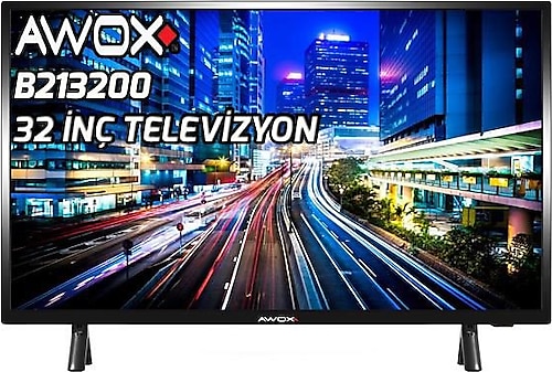 Awox B213200 HD 32" 82 Ekran Uydu Alıcılı LED TV