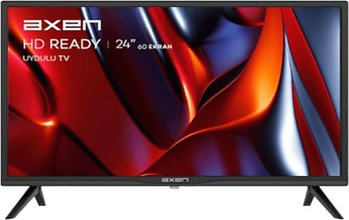 Axen AX24LEDE09 HD 24" 61 Ekran Uydu Alıcılı LED TV Siyah