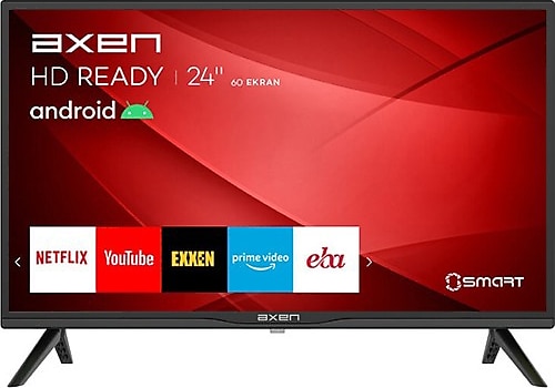 Axen AX24LEDE6681 HD 24" 61 Ekran Uydu Alıcılı Android Smart LED TV