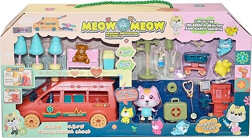 meow出品 Ayatoys Meow Meow Ambulans Oyun Seti HY-089D2 Fiyatları