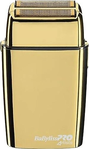 新品未使用 BaByliss Pro FOILFX02 Cordlessゴールド BaBylissPRO FOILFX02 Cordless Gold Metal Double Foil Shaver